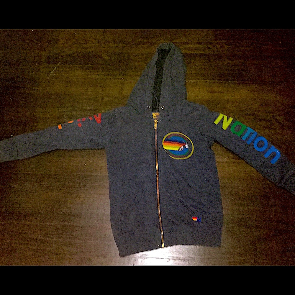 Aviator nation zip up sweatshirt